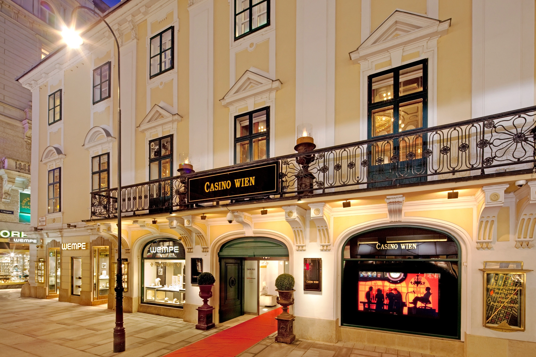 Casino Wien landbasierte Spielbank Online Casinos Österreich